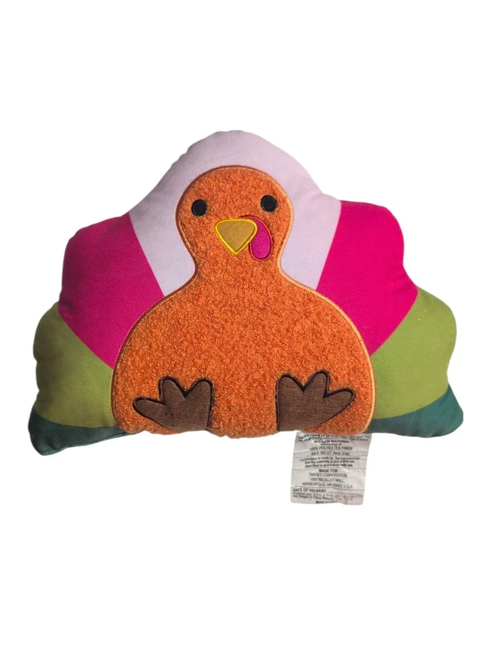 New Turkey Throw Pillow